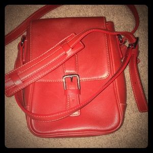 💯 Authentic Coach Leather Crossbody Purse